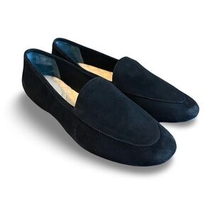 Birdies Vesper Black Suede Loafter Size 8.5 LIKE NEW